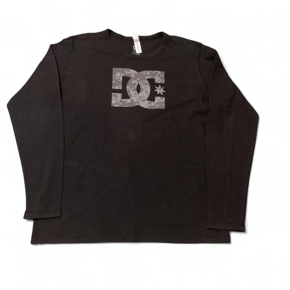 DC shoes logo graphic thermal digi camo vintage y2k skater XL/22